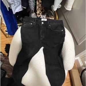 Agolde black Lana jeans